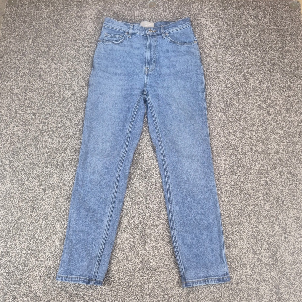 Everlane The Original Cheeky Jean Womens 27 Regular Blue Organic Cotton Straight